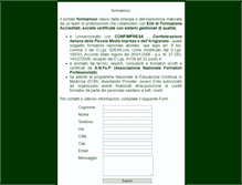 Tablet Screenshot of formiamoci.com